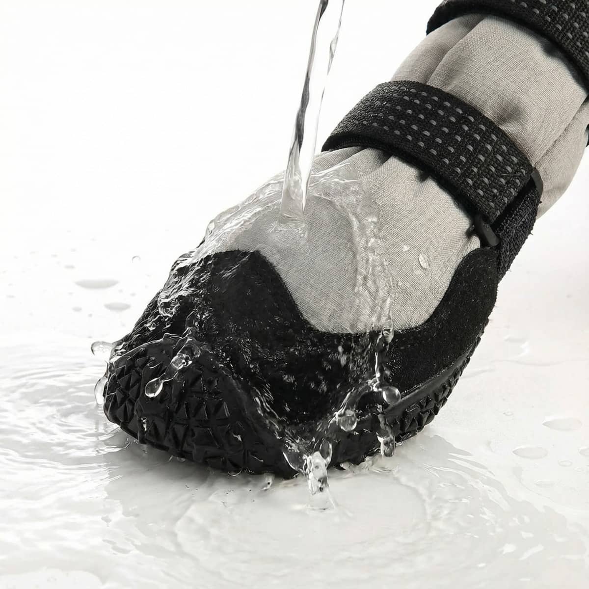 Winter Warm Dog Boots Thickened Long Velvet