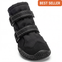 Winter Warm Dog Boots Thickened Long Velvet